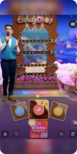 Sweet Bonanza CandyLand result Bubble Surprise