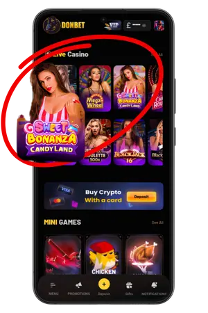 Find the Game Sweet Bonanza Candyland